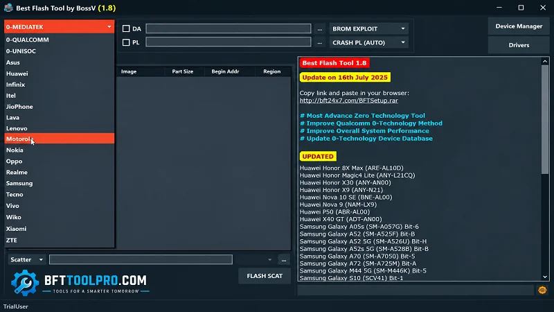 BFT Tool