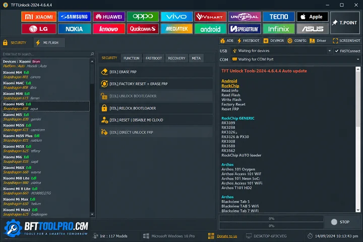 TFT Unlock Tool